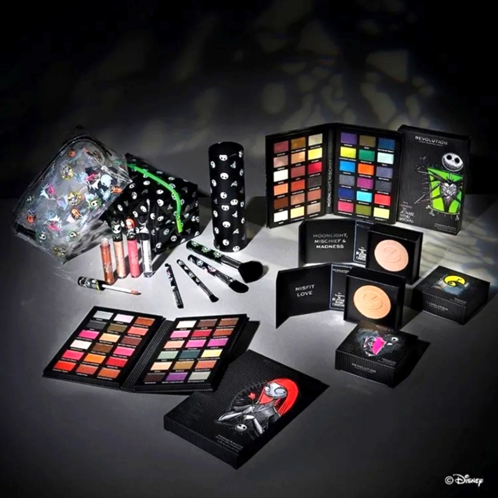 Nightmare Before Christmas Makeup Revolution Set